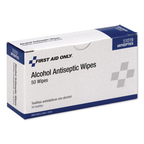 First Aid Alcohol Pads, 50/box - Image 2
