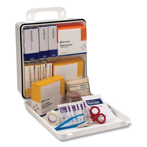 Office First Aid Kit, For Up To 75 People, 312 Pieces, Plastic Case - Image 3