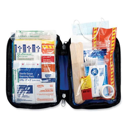 Soft-sided First Aid And Emergency Kit, 104 Pieces, Soft Fabric Case - Image 3