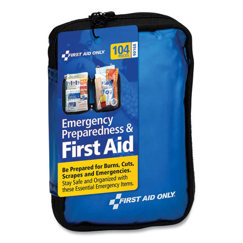 Soft-sided First Aid And Emergency Kit, 104 Pieces, Soft Fabric Case - Image 2