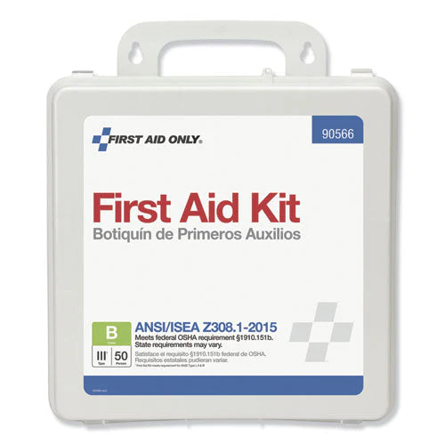 Bulk Ansi 2015 Compliant Class B Type Iii First Aid Kit For 50 People, 199 Pieces, Plastic Case - Image 3
