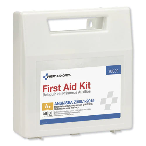 Ansi Class A+ First Aid Kit For 50 People, 183 Pieces, Plastic Case - Image 3