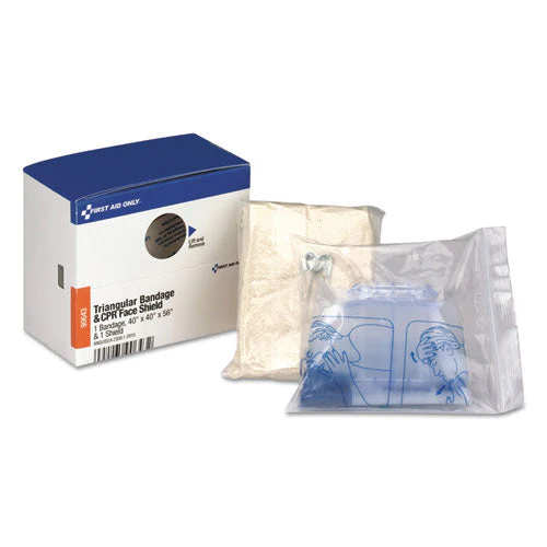 Triangular Sling/bandage And Cpr Mask, 2 Pieces - Image 1