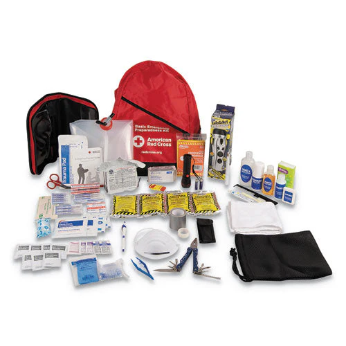 Bulk Ansi 2015 Compliant First Aid Kit, 211 Pieces, Plastic Case - Image 1