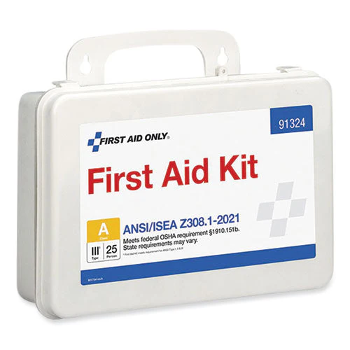 Ansi 2021 First Aid Kit For 25 People, 94 Pieces, Plastic Case - Image 2