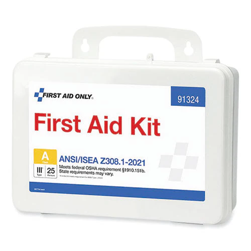 Ansi 2021 First Aid Kit For 25 People, 94 Pieces, Plastic Case - Image 3