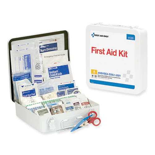 Ansi 2021 Type Iii First Aid Kit For 50 People, 184 Pieces, Metal Case - Image 3