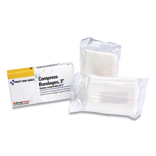 Compress Bandages, 3 X 2, 2/box - Image 1