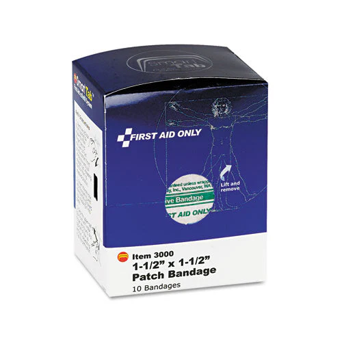 Smartcompliance Patch Bandages, 1.5 X 1.5, 10/box - Image 3