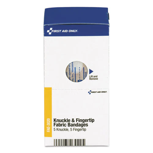 Knuckle And Fingertip Bandages, Sterilized, 5 Knuckle, 5 Fingertip, 10/box - Image 2