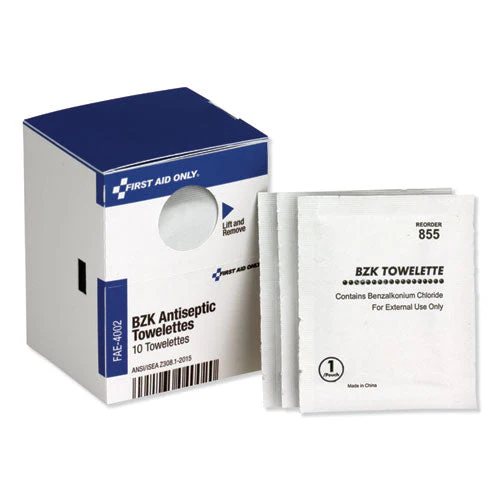 Smartcompliance Antiseptic Cleansing Wipes, 10/box - Image 1