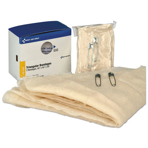 Refill For Smartcompliance Gen Business Cabinet, Triangular Bandages, 40 X 40 X 56, 2/box - Image 1