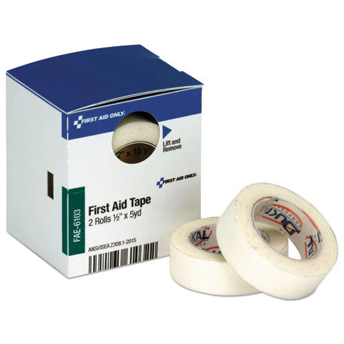 Refill For Smartcompliance General Business Cabinet, First Aid Tape, 1/2" X 5 Yd, 2 Roll/box - Image 1