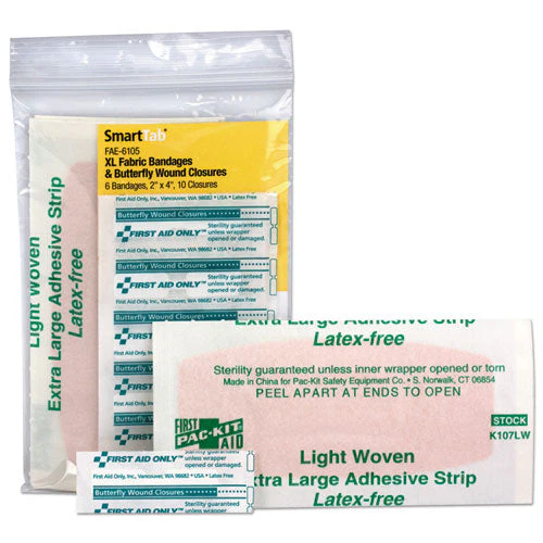 Refill For Smartcompliance General Business Cabinet, Bandages, 16/kit - Image 1