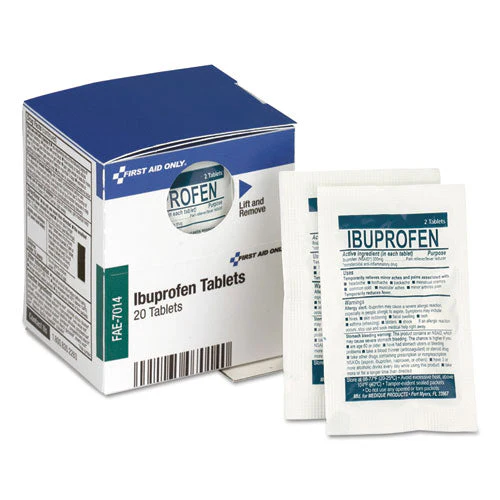 Over The Counter Pain Relief Medication For First Aid Cabinet, 20 Count - Image 1
