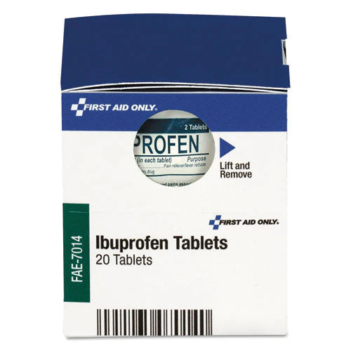 Over The Counter Pain Relief Medication For First Aid Cabinet, 20 Count - Image 2