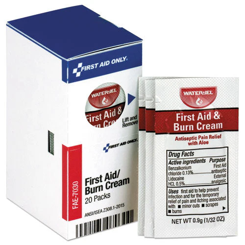 Refill For Smartcompliance General Business Cabinet, Burn Cream, 0.9g Packets, 20/box - Image 1