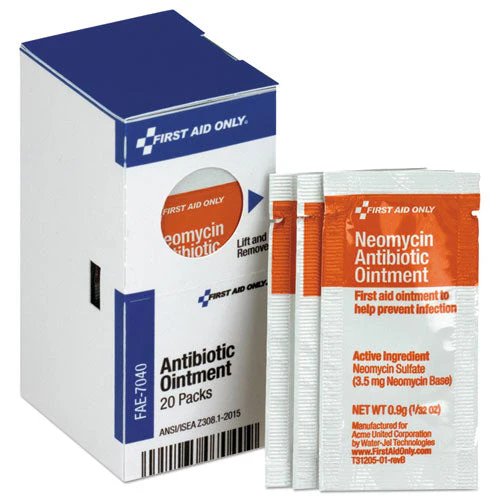 Refill For Smartcompliance General Cabinet, Antibiotic Ointment, 0.9g Packet, 20/box - Image 1