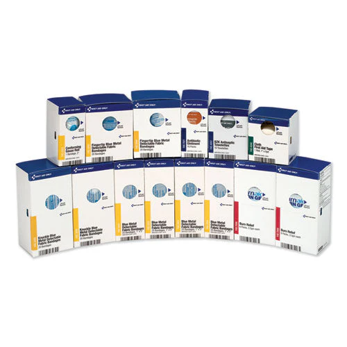 Smartcompliance Restaurant First Aid Cabinet Refill, 214 Pieces - Image 1