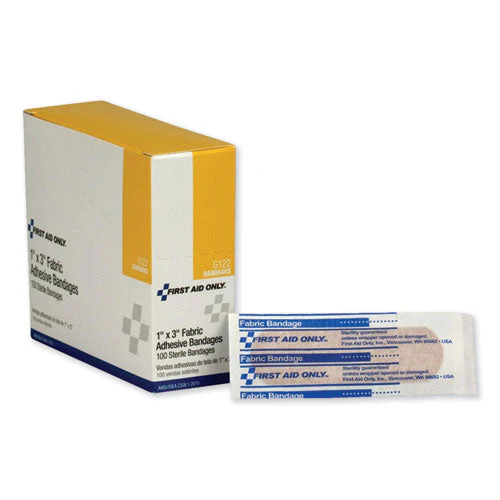 Fabric Bandages, 1 X 3, 100/box - Image 1