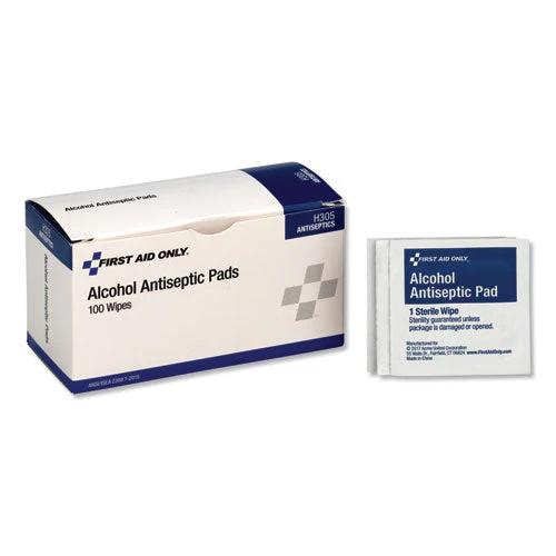 Alcohol Cleansing Pads, Dispenser Box, 100/box - Image 1