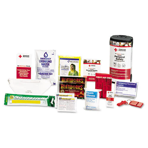 American Red Cross Personal Safety Pack For One Person, Nylon Backpack - Image 1