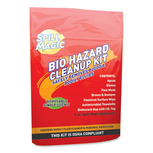 Biohazard Spill Cleanup, 0.75 X 6 X 9 - Image 1