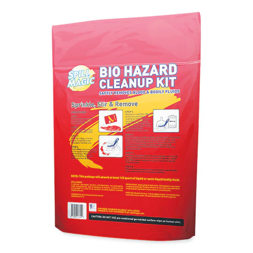 Biohazard Spill Cleanup, 0.75 X 6 X 9 - Image 2
