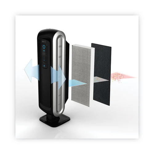True Hepa Filter For Fellowes 90 Air Purifiers, 4.56 X 16.5 - Image 2