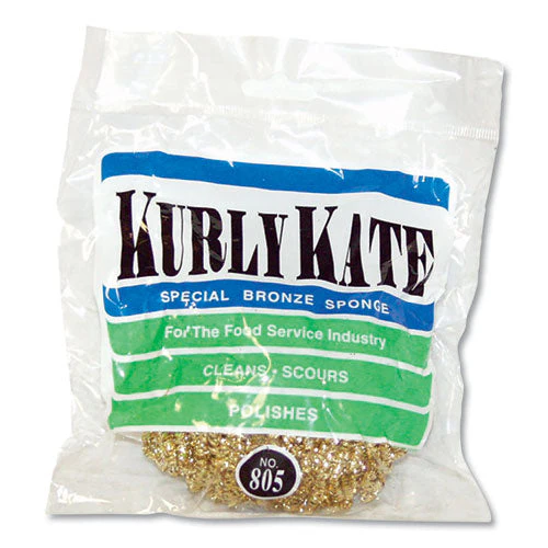 Brass Scrubber, 50 G, Gold, 72/carton - Image 2