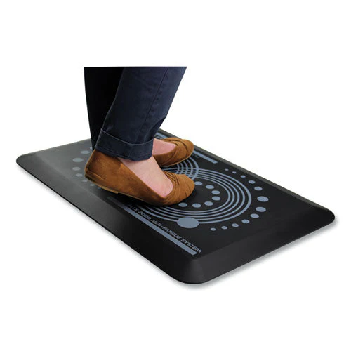 Afs-tex 2000 Anti-fatigue Mat, Rectangle, 16 X 24, Midnight Black - Image 2