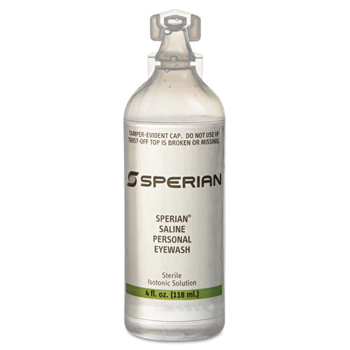 Saline Personal Eyewash Bottles, 4 Oz Bottle - Image 1