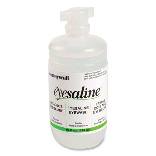 Double Bottle Sterile Saline Eye Wash Wall Station, 16 Oz Bottles, 2 Bottles/station, 4 Stations/carton - Image 2