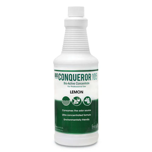 Bio Conqueror 105 Enzymatic Odor Counteractant Concentrate, Citrus, 32 Oz Bottle, 12/carton - Image 1