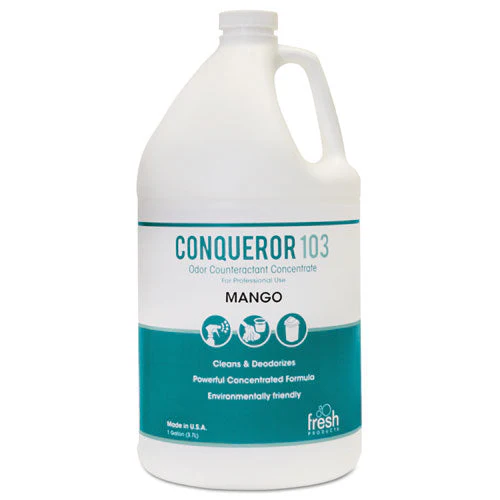 Conqueror 103 Odor Counteractant Concentrate, Mango, 1 Gal Bottle, 4/carton - Image 1