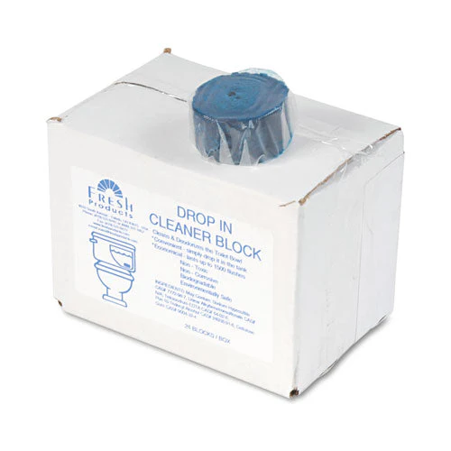 Drop-in Tank Non-para Cleaner Block, Unscented, Blue, 24/box, 3 Boxes/carton - Image 1