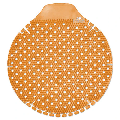 Tidal Wave, Urinal Screens, Mango Scent, 0.42 Oz, Orange, 6/box - Image 1