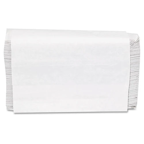 Folded Paper Towels, Multifold, 9 X 9.45, White, 250 Towels/pack, 16 Packs/carton - Image 1