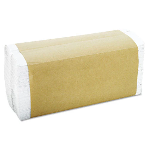 C-fold Towels, 1-ply, 11 X 10.13, White, 200/pack, 12 Packs/carton - Image 2