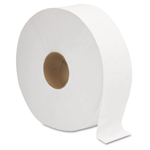 Jrt Jumbo Bath Tissue, Septic Safe, 2-ply, White, 3.3" X 1,375 Ft, 12" Dia, 6 Rolls/carton - Image 3