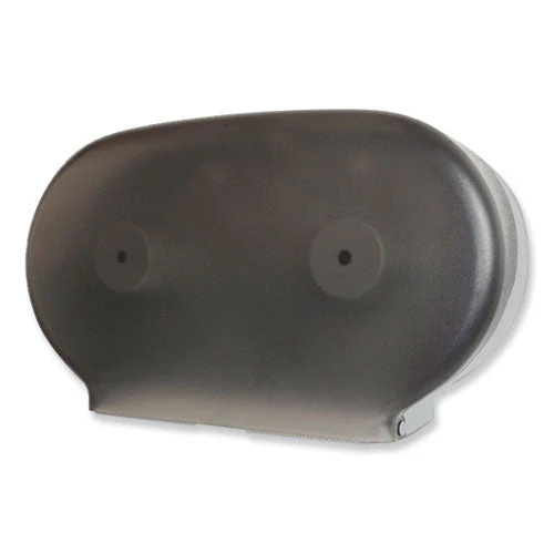 Twin Tissue Dispenser, 19.5 X 5.5 X 11.25, Transparent - Image 1