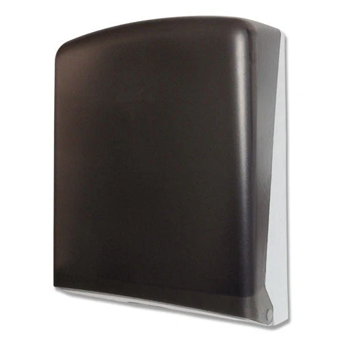 Folded Towel Dispenser, 11 X 4.5 X 14, Smoke - Image 1