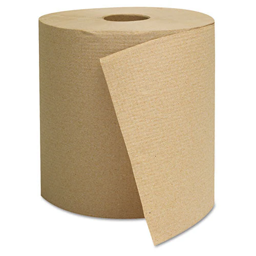 Hardwound Towels, 1-ply, 800 Ft, Brown, 6 Rolls/carton - Image 1