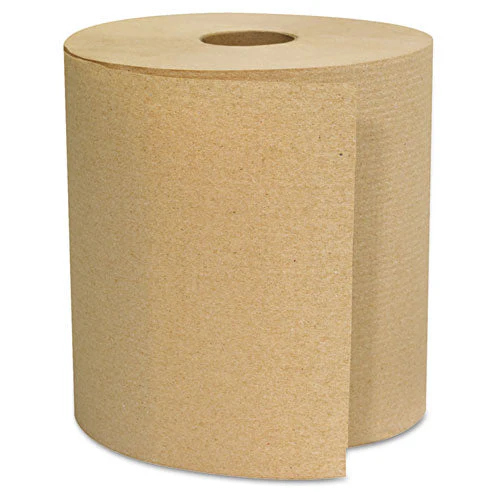 Hardwound Towels, 1-ply, 800 Ft, Brown, 6 Rolls/carton - Image 3