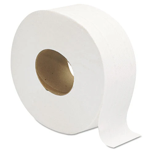 Jumbo Jrt Bath Tissue, Septic Safe, 2-ply, White, 3.25" X 720 Ft, 12 Rolls/carton - Image 1