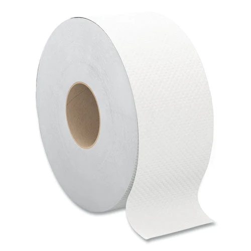 Jumbo Bath Tissue, Septic Safe, 2-ply, White, 3.5" X 750 Ft, 12/carton - Image 3