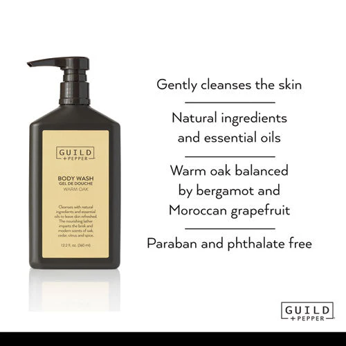 Shower Gel, Warm Oak, 12.2 Oz Bottle, 12/carton - Image 3