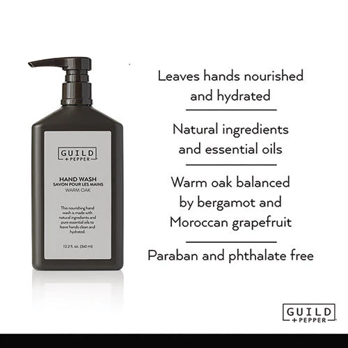 Hand Wash, Warm Oak, 12.2 Oz Bottle, 12/carton - Image 2