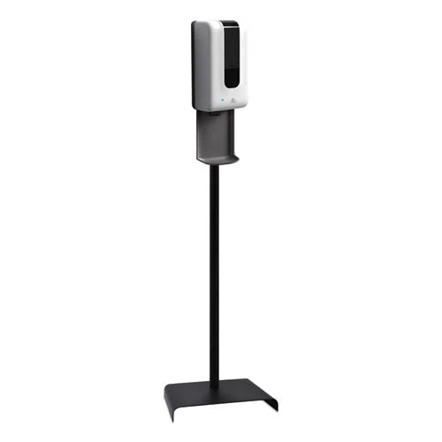 Automatic Hand Sanitizer Dispenser With Floor Stand And Tray, 1,200 Ml, 13 X 11.4 X 51.63, White/gray - Image 1