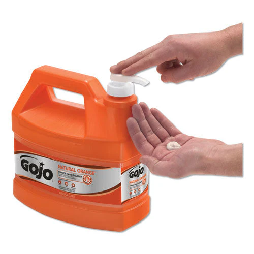 Natural Orange Pumice Hand Cleaner, Citrus, 1 Gal Pump Bottle - Image 3